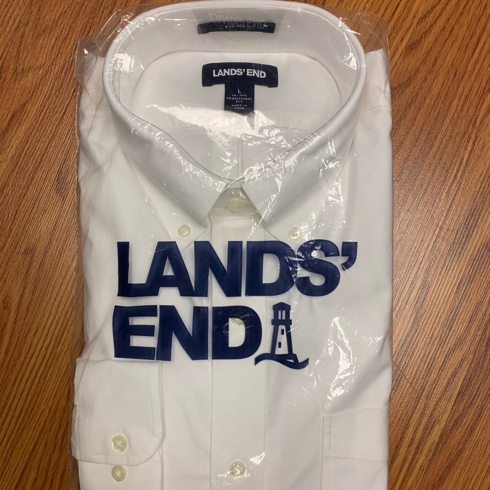 Landsend men’s dress shirts